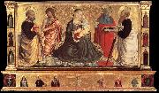 GOZZOLI, Benozzo Madonna and Child with Sts John the Baptist, Peter, Jerome, and Paul dsgh oil painting picture wholesale